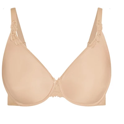 Women's Plus Size Minimizer Underwire Bra - Beige | AVENUE 18 Women's Plus Size Minimizer Underwire Bra - Beige | AVENUE - Image 16