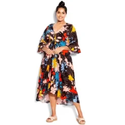 Avenue Women's Plus Size Valencia Dress - Bloom Them Away | LORALETTE 19 Avenue Women's Plus Size Valencia Dress - Bloom Them Away | LORALETTE -Avenue Shop GUEST 02897688 bdec 4e63 b07f 50941856f356