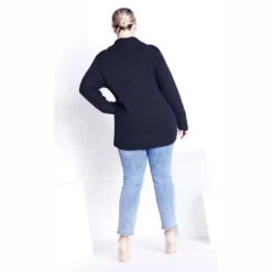 Women's Plus Size Rosie Cable Knit Sweater - Navy | AVENUE 12 Women's Plus Size Rosie Cable Knit Sweater - Navy | AVENUE -Avenue Shop GUEST 04ee5dbc 9243 4a81 a13a 154083f2f336
