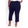 Women's Plus Size Super Stretch Lace Capri - Navy | AVENUE 1 Women's Plus Size Super Stretch Lace Capri - Navy | AVENUE -Avenue Shop GUEST 0918a534 4763 4edb ac39 b3330a69ed53