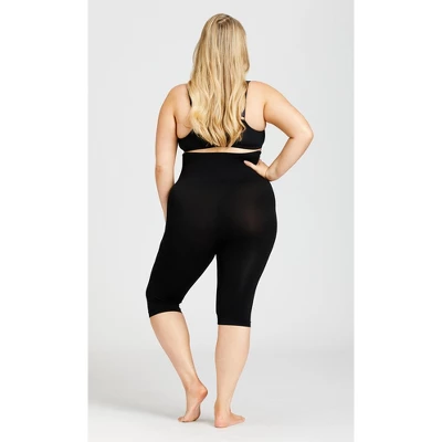 AVENUE | Seamless Hi Waist Capri - Black 3 AVENUE | Seamless Hi Waist Capri - Black