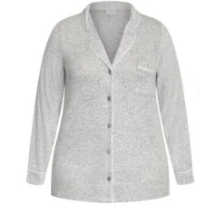 Women's Plus Size Hacci Button Top - Gray | AVENUE 11 Women's Plus Size Hacci Button Top - Gray | AVENUE -Avenue Shop GUEST 0c5f09cf 0cb7 4552 b18f f3a1a1156be4