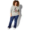 Women's Plus Size Sequin Sweat Top - Gray Marle | AVENUE 1 Women's Plus Size Sequin Sweat Top - Gray Marle | AVENUE -Avenue Shop GUEST 0e9c0f66 5f1e 4a85 8efb 8f3a2d34306b