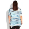 Women's Plus Size Sharkbite Print Top - Blue Waverley | AVENUE 1 Women's Plus Size Sharkbite Print Top - Blue Waverley | AVENUE -Avenue Shop GUEST 1c246b2e e39d 4bdd 959e 7fb0b8d1f47a