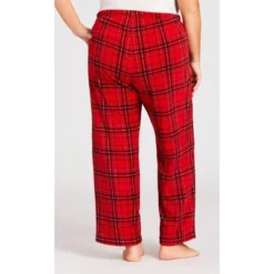 Women's Plus Size Fleece Check Pant - Red | AVENUE 10 Women's Plus Size Fleece Check Pant - Red | AVENUE -Avenue Shop GUEST 1e84dae2 c120 4ef1 8142 0c6318b7a031