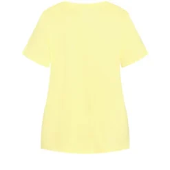 Women's Plus Size Short Sleeve Great Day Sleep Top - Yellow | AVENUE 12 Women's Plus Size Short Sleeve Great Day Sleep Top - Yellow | AVENUE -Avenue Shop GUEST 226aeb80 aba3 40c8 a941 11f71cb8f4c5