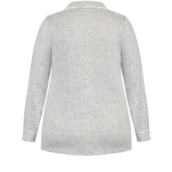 Women's Plus Size Hacci Button Top - Gray | AVENUE 12 Women's Plus Size Hacci Button Top - Gray | AVENUE -Avenue Shop GUEST 2297946e 6bf2 4400 be5e 9fbef4f86fc0