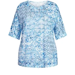 Women's Plus Size Leid Back Top - Light Blue | AVENUE 10 Women's Plus Size Leid Back Top - Light Blue | AVENUE -Avenue Shop GUEST 27378519 cf53 4e0e bbfc 798c173091f5