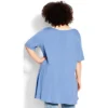 Women's Plus Size Swing Panel Tunic - Sky Blue | AVENUE