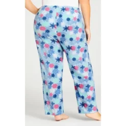 Women's Plus Size Snowflake Fleece Sleep Pant - Blue | AVENUE 17 Women's Plus Size Snowflake Fleece Sleep Pant - Blue | AVENUE -Avenue Shop GUEST 2ccee520 8a86 4c5f ae5c 0215d1f053ba