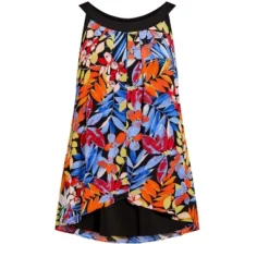 Women's Plus Size Exotic Overlay Tunic - Tropics | AVENUE 12 Women's Plus Size Exotic Overlay Tunic - Tropics | AVENUE -Avenue Shop GUEST 38f91a58 5b8c 4be7 9aae 0832bd8d9794