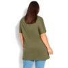 Women's Plus Size Pocket Pleat Tunic - Olive | AVENUE 1 Women's Plus Size Pocket Pleat Tunic - Olive | AVENUE -Avenue Shop GUEST 398c2617 1733 4e54 9a41 68c468c8812a