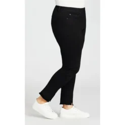 Women's Plus Size Split Jean Black - Average | AVENUE 12 Women's Plus Size Split Jean Black - Average | AVENUE -Avenue Shop GUEST 3aedbf33 87da 4a2f 925f 4af14039e2e3