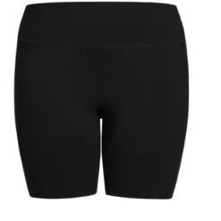 Alternative view of Women's Plus Size Supima® Bike Short - Black | AVENUE