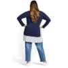Women's Plus Size Elsa Tunic - Gray Marle | AVENUE -Avenue Shop GUEST 43ff2308 6cda 40c4 88ec d169bc7053c6