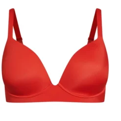 Alternative view of Women's Plus Size Fashion Plunge Bra - Salsa Red| AVENUE