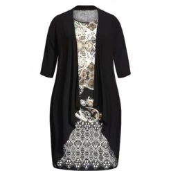 Women's Plus Size Everly Dress - Black | AVENUE -Avenue Shop GUEST 4dabaae3 be43 4a72 9c88 0dbd251a0cd8