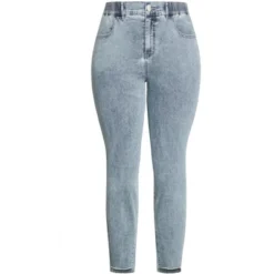 Alternative view of Women's Plus Size So Comfy Ankle Jean - Ltws | AVENUE