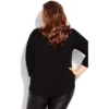 Women's Plus Size Milly Pleat Plain Top - Black | AVENUE 1 Women's Plus Size Milly Pleat Plain Top - Black | AVENUE -Avenue Shop GUEST 4fade7cd 211d 4723 b3b5 682a2ec205d1