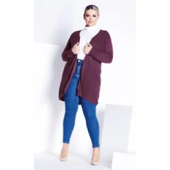 Women's Plus Size Meadow Mews Cardigan - Iris | AVENUE 9 Women's Plus Size Meadow Mews Cardigan - Iris | AVENUE -Avenue Shop GUEST 5574f550 470f 4d02 9039 e73f5ace9b70