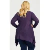 Women's Plus Size Ariel Tunic Sweater - Plum | AVENUE 2 Women's Plus Size Ariel Tunic Sweater - Plum | AVENUE -Avenue Shop GUEST 5649bbb5 d07c 463a b6ad 3da3d14f27e3