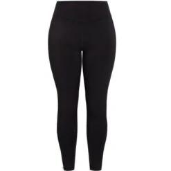 Alternative view of Women's Plus Size Color Block Legging - Pewter | AVENUE