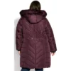 Women's Plus Size Chevron Long Puffer Coat - Rosewood | AVENUE 1 Women's Plus Size Chevron Long Puffer Coat - Rosewood | AVENUE -Avenue Shop GUEST 5c997fb1 62c2 49b2 9e90 93dad756aadb
