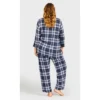 Women's Plus Size Check Hacci Sleep Pant - Navy | AVENUE 1 Women's Plus Size Check Hacci Sleep Pant - Navy | AVENUE -Avenue Shop GUEST 5cc79431 e1bc 4033 ac42 8097aa016a8e