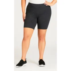 Women's Plus Size Supima® Bike Short - Charcoal | AVENUE 7 Women's Plus Size Supima® Bike Short - Charcoal | AVENUE -Avenue Shop GUEST 5f808174 5125 4a08 908e 7d5374bf3478