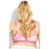 Women's Plus Size Fashion Cotton Print Bra - Blush Tie Dye | AVENUE -Avenue Shop GUEST 62eba3b9 8d7f 43e9 86bc 8f1d693bee22