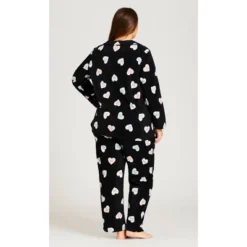 Women's Plus Size Button Up Fleece Top - Black | AVENUE 10 Women's Plus Size Button Up Fleece Top - Black | AVENUE -Avenue Shop GUEST 651de02f 9866 483e bc20 ce928ae8220c