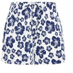 Alternative view of Women's Plus Size Hibiscus Sleep Short - Hibiscus | AVENUE