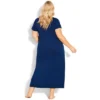 Women's Plus Size Summer Love Short Sleeve Sleep Maxi Dress - Deep Blue | AVENUE 2 Women's Plus Size Summer Love Short Sleeve Sleep Maxi Dress - Deep Blue | AVENUE -Avenue Shop GUEST 7aad2fec 5bca 41a5 9b77 1335e9d601c8