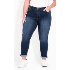 Women's Plus Size Stretch Girlfriend Jean Mid Wash - Average | AVENUE 20 Women's Plus Size Stretch Girlfriend Jean Mid Wash - Average | AVENUE -Avenue Shop GUEST 7ddbc54d 7a6f 45d3 9368 8b797d8a7677