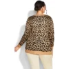 Women's Plus Size Longline Print Cardigan - Tan | AVENUE 1 Women's Plus Size Longline Print Cardigan - Tan | AVENUE -Avenue Shop GUEST 8054051d 443a 4434 bb43 599ba2b8fcd0