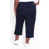 Women's Plus Size Cotton Roll Up Capri - Navy | AVENUE 1 Women's Plus Size Cotton Roll Up Capri - Navy | AVENUE -Avenue Shop GUEST 8635648c fae2 4e7a 9765 33c72bff103d