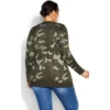 Women's Plus Size Print Longline Cardigan - Camo | AVENUE 1 Women's Plus Size Print Longline Cardigan - Camo | AVENUE -Avenue Shop GUEST 8b5fa16a f957 4703 96e4 fd15893393b5