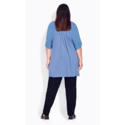 Alternative view of Women's Plus Size Butter Denim Straight Leg Jean Black - Average | AVENUE