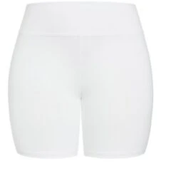 Alternative view of Women's Plus Size Supima® Bike Short - White | AVENUE