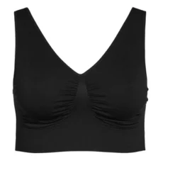 Women's Plus Size Seamless Wire Free Bra - Black | AVENUE -Avenue Shop GUEST 95d42573 0e2e 4184 a834 af18bbe8fe4e