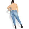 Women's Plus Size Serendipity Zip Jean - Indigo | AVENUE 2 Women's Plus Size Serendipity Zip Jean - Indigo | AVENUE -Avenue Shop GUEST 969fb544 826e 4673 a207 613973148efd