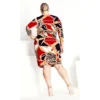 Women's Plus Size Deanna Wrap Print Dress - Red Chain | AVENUE 1 Women's Plus Size Deanna Wrap Print Dress - Red Chain | AVENUE -Avenue Shop GUEST 980edc7c 1546 40f8 a1da e2ab55b56027