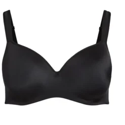 Alternative view of Women's Plus Size Basic Balconette Bra - Black | AVENUE