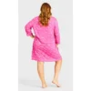 Women's Plus Size 3/4 Sleeve Sleep Shirt - Pink Sleep | AVENUE 1 Women's Plus Size 3/4 Sleeve Sleep Shirt - Pink Sleep | AVENUE -Avenue Shop GUEST a1be43bc 06b1 4a1f be68 76a2e3c9174c