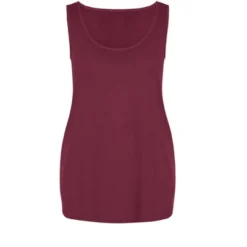 Alternative view of Women's Plus Size Plain Tank - Plum | AVENUE