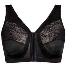 Alternative view of Women's Plus Size Full Coverage Wire Free Bra - Black | AVENUE