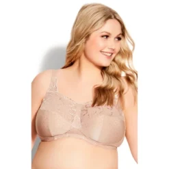 Women's Plus Size Lace Soft Cup Wire Free Bra - Beige | AVENUE 41 Women's Plus Size Lace Soft Cup Wire Free Bra - Beige | AVENUE -Avenue Shop GUEST b50749e5 59ce 4c82 8e2e 7d26e67d4c8d