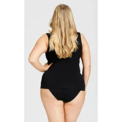 Avenue Seamless Torsette - Black, 2X