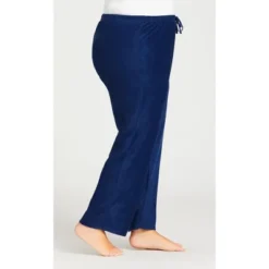 Women's Plus Size Navy Fleece Pant - Navy | AVENUE -Avenue Shop GUEST bb7e9604 a13c 4fc6 9f16 dd9b1c0215a9