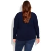 Women's Plus Size Ribbed Knit Button Cardigan - Navy | AVENUE 2 Women's Plus Size Ribbed Knit Button Cardigan - Navy | AVENUE -Avenue Shop GUEST c653b27e 3855 4c99 813f 1704cdc5954e